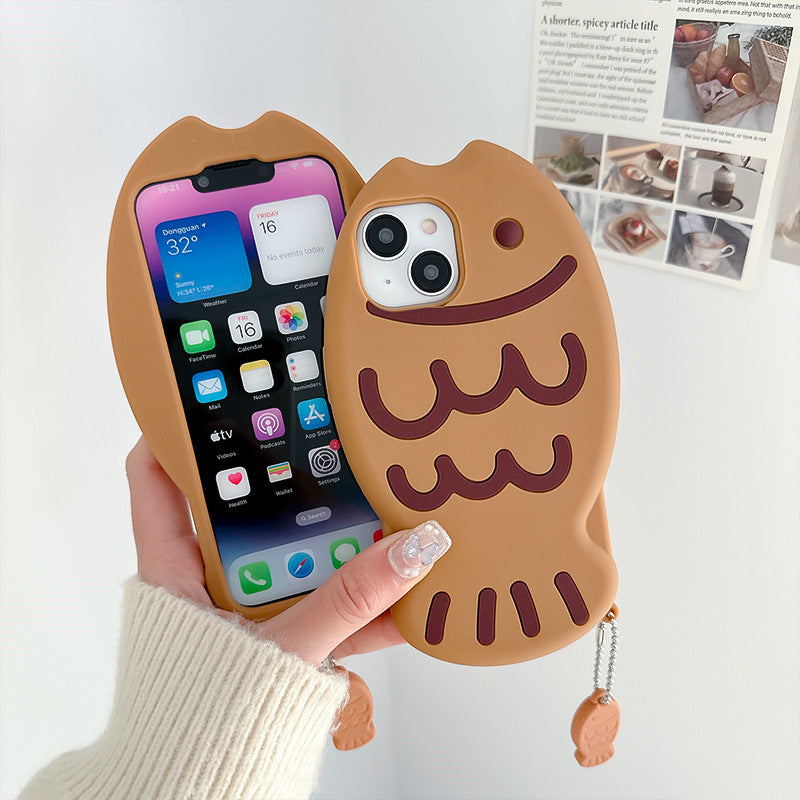 3D Taiyaki Silicone Phone Case (11-16)