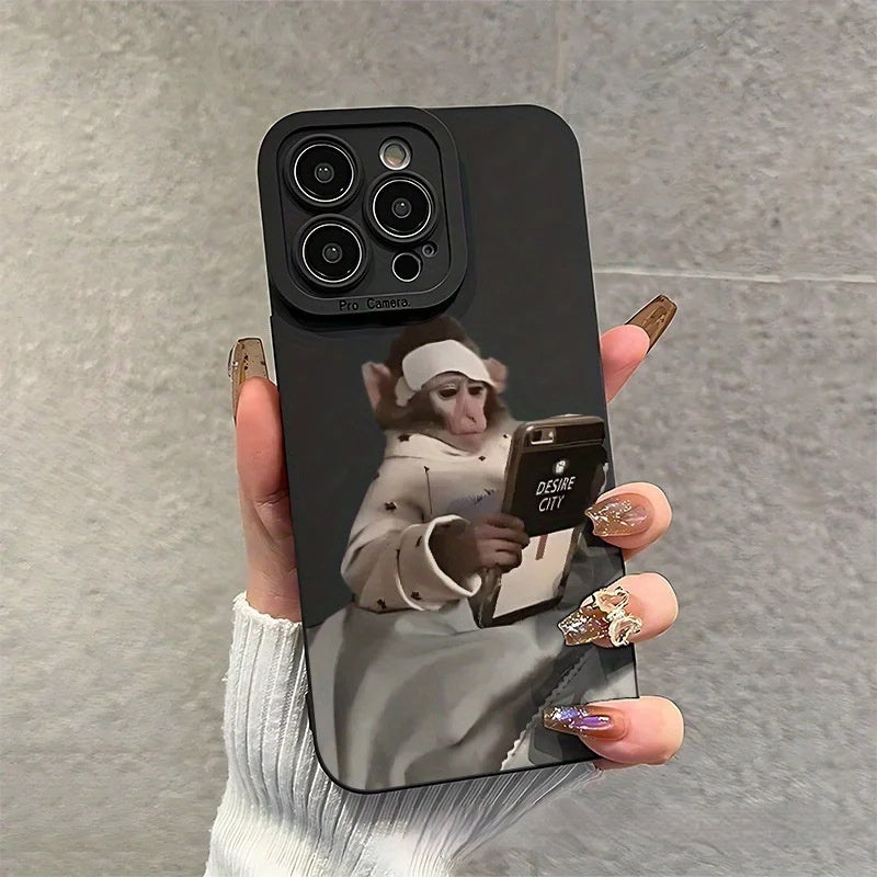 Trendy Monkey Phone Case (14-16)