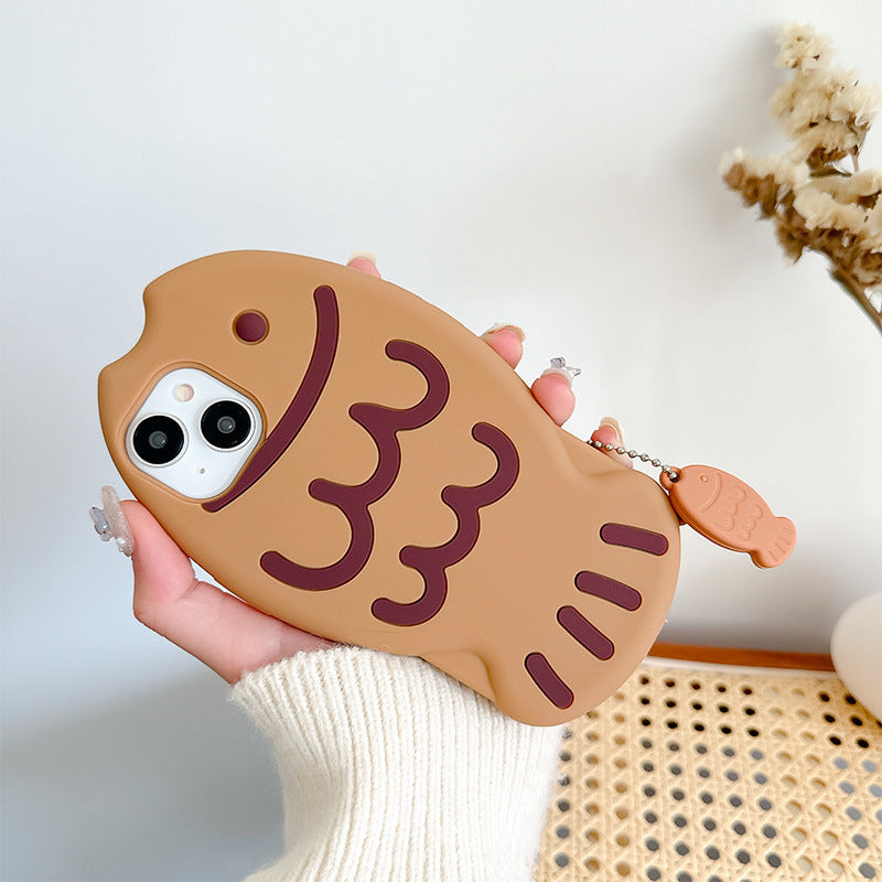 3D Taiyaki Silicone Phone Case (11-16)