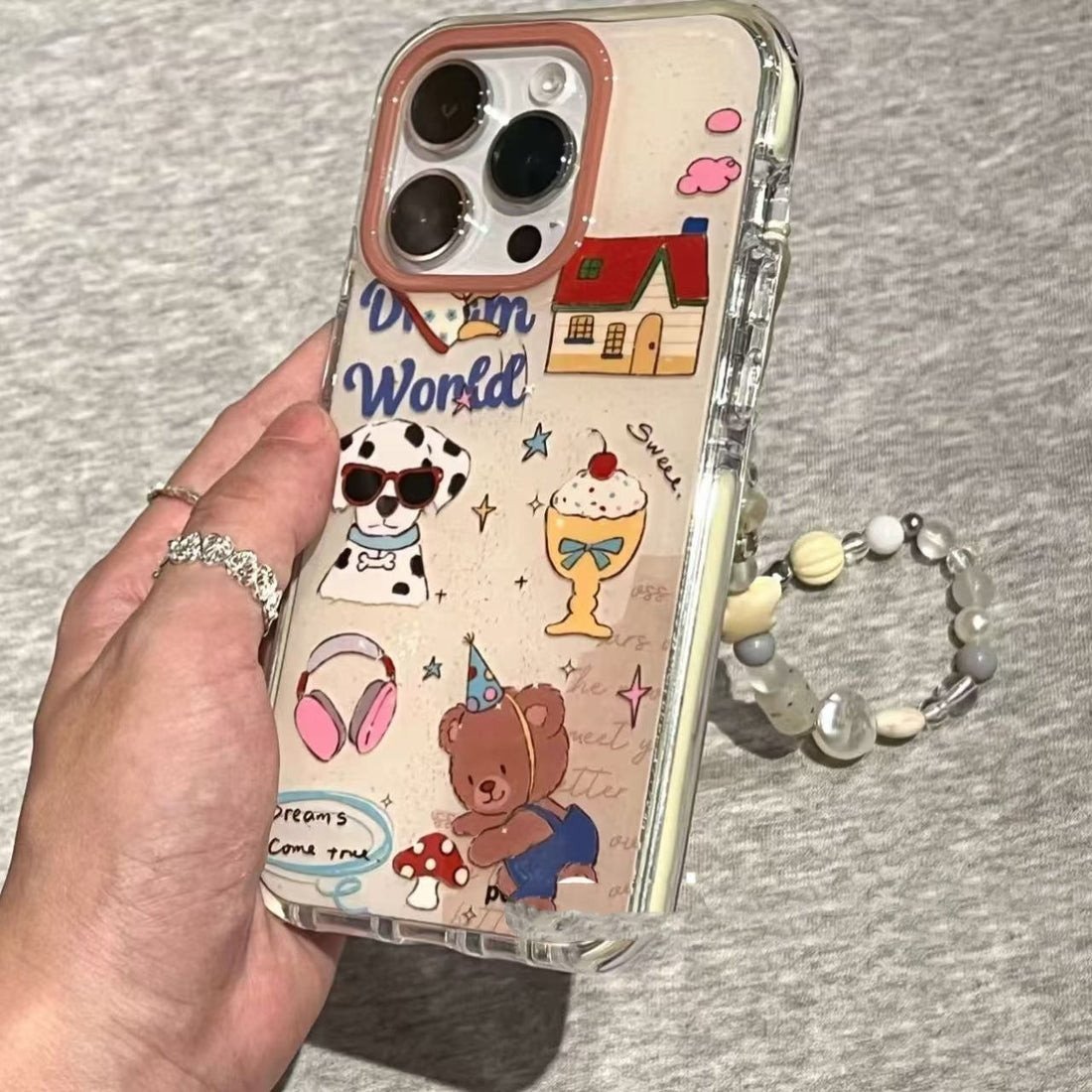 Retro Cute Dog Party Phone Case (13-16)
