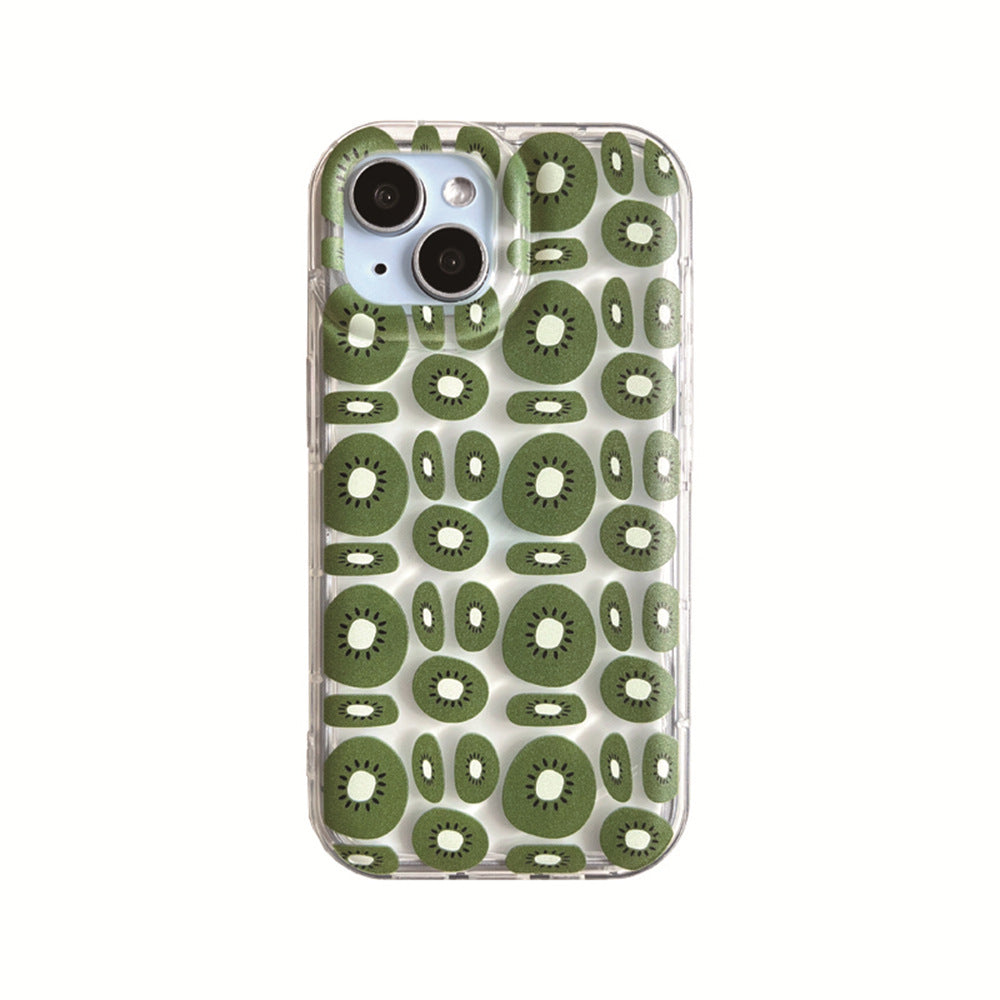 Transparent Sliced Kiwi Fruit Phone Case (11-16)