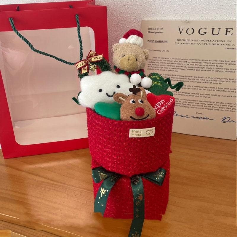 Christmas Cartoon Doll Bouquet