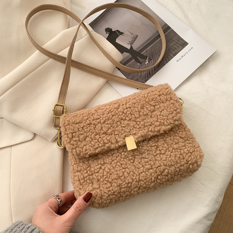 Trendy Fashionable Plush Small Bag