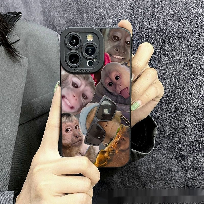 Trendy Monkey Phone Case (14-16)