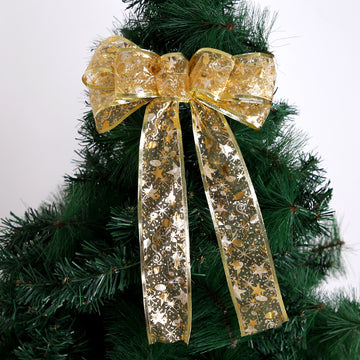 Single-Layer Ribbon DIY Bow – Christmas Tree Decoration Roll (5cm, 100 Yards)